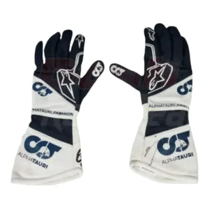 2021 Pierre Gasly Scuderia Alphatauri Race Gloves