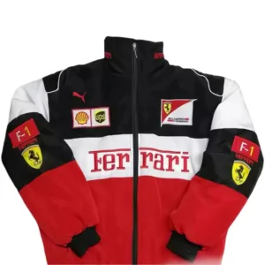 Ferrari F1 Embroidered Jacket / Printed