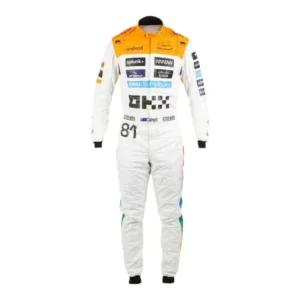 NEW MCLAREN SILVERSTONE OSCAR PIASTRI 2023 F1 TEAM RACE SUIT