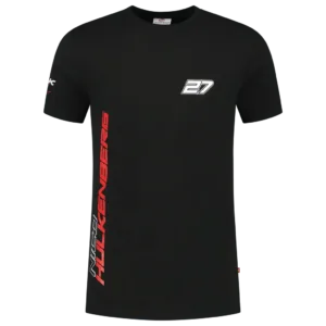Nico Hulkenberg 2023 T-shirt Black F1
