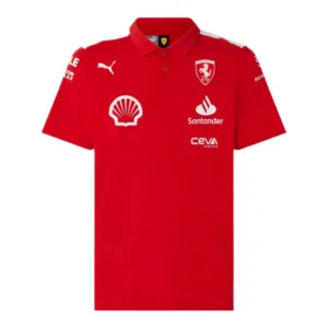 Scuderia Ferrari Puma Team Polo Shirt - Joshua Vides Design